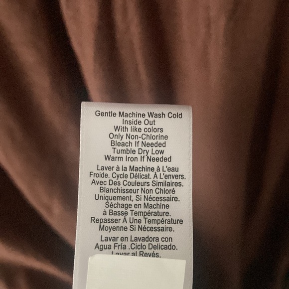 NWOT NATION LTD brown maxi dress size XS - Picture 9 of 11